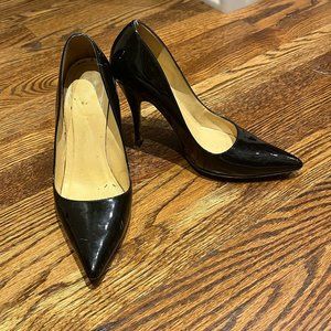 Kate Spade Black Patent Leather Heels - Size 6.5